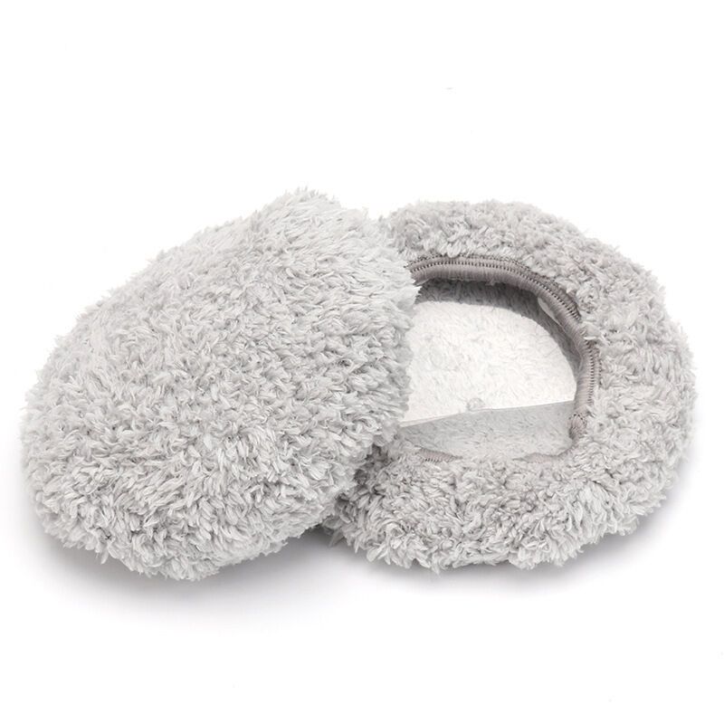 6 Pcs Washable Mop Cloth Compatible with HOBOT 168 and 188 Microfiber Mop Glass Cleaning Robot Reusable Accessories Gray — image 2