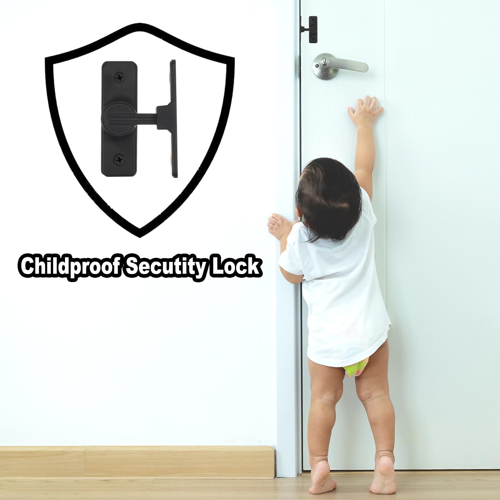 90 Degree Sliding Barn Door Locks — image 4