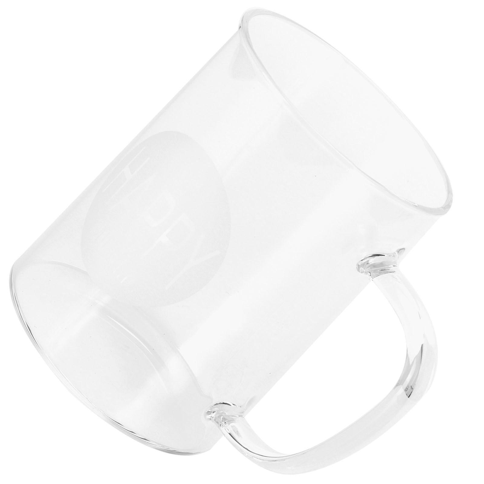 350ml Coffee Cup Transparent High Borosilicate Glass Mug with Handle for Milk Tea Beverage β image 5