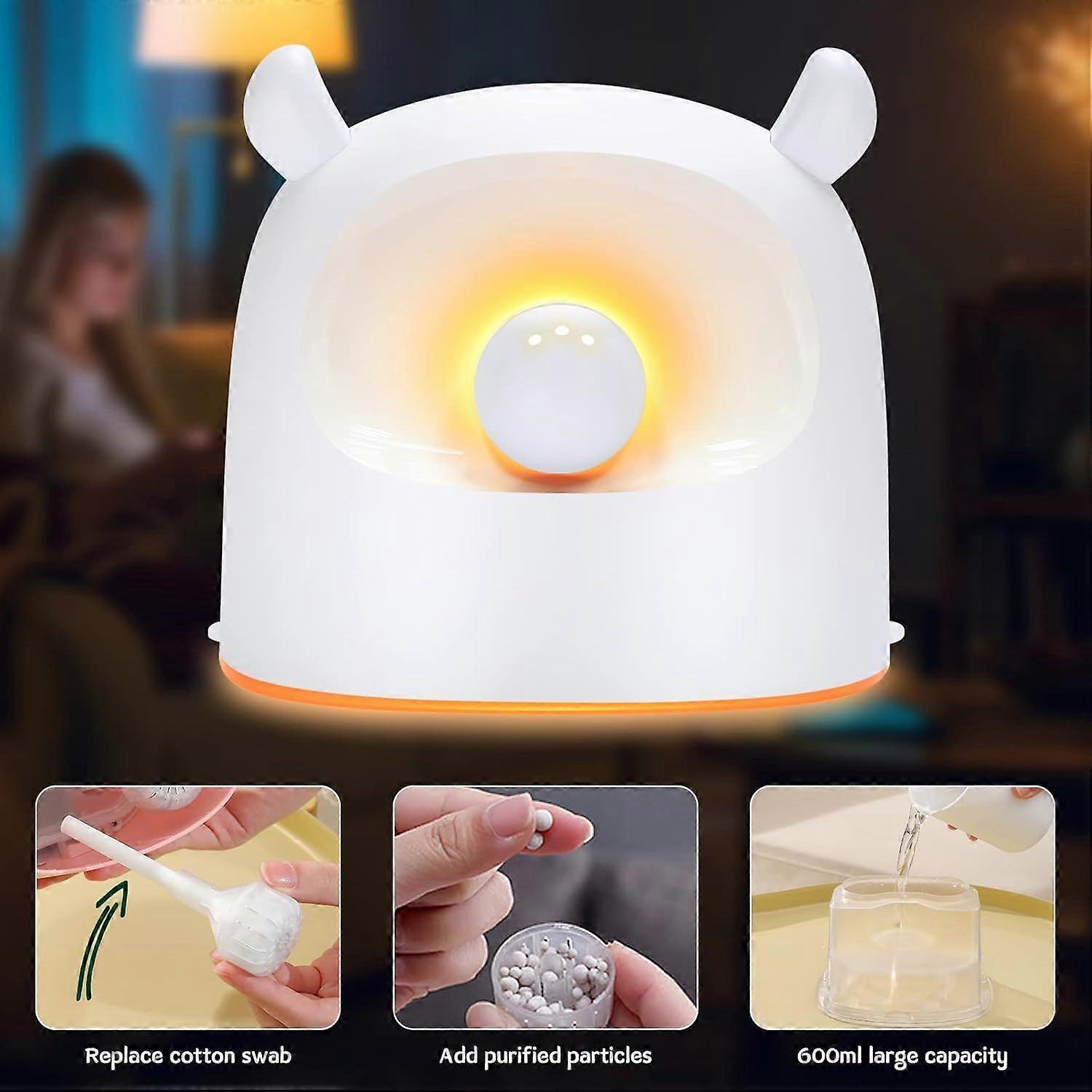 500ml Quiet White Humidifier for Bedroom, Plants, Babies Room โ image 5