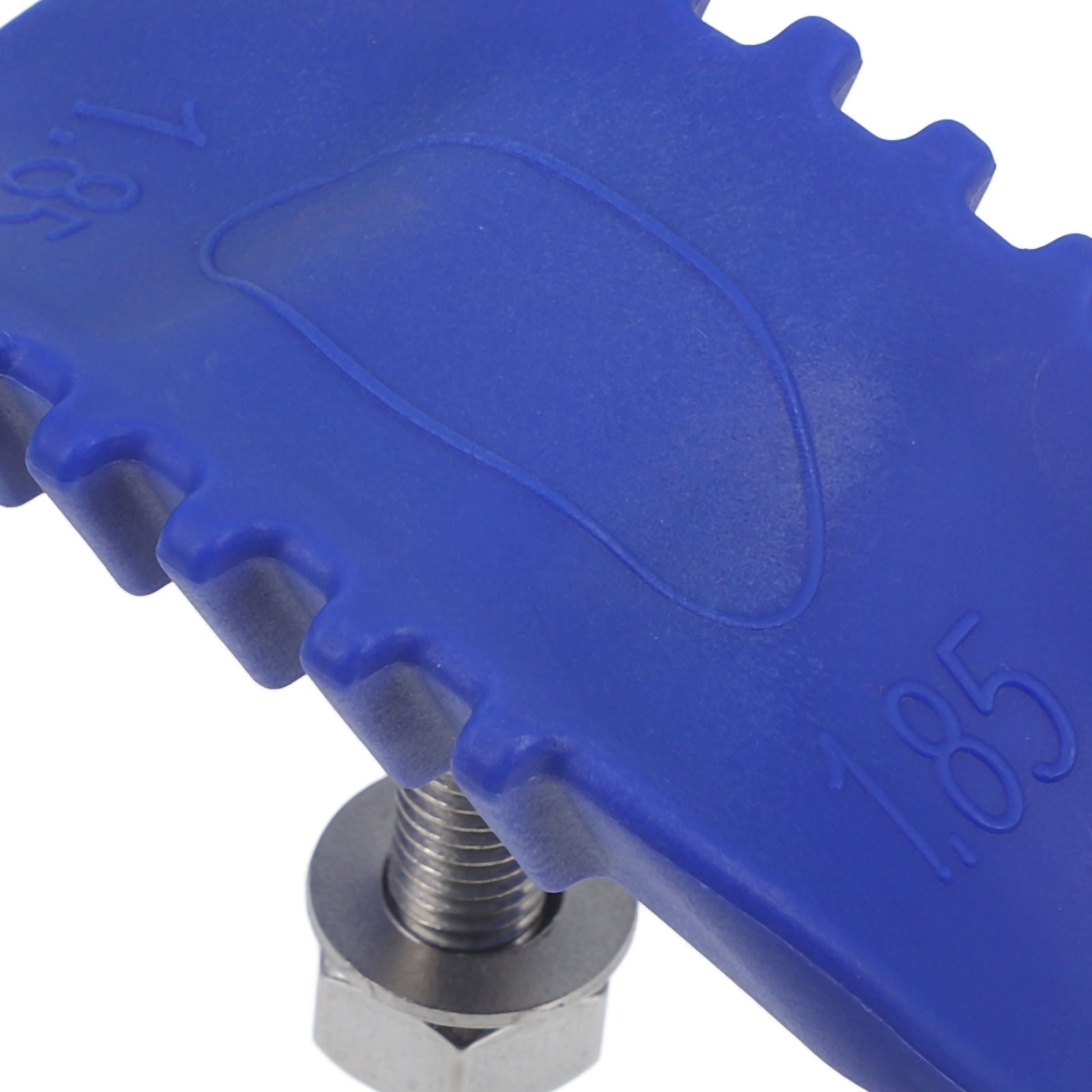 Motorcycle Wheel Locks Anti Theft Rim Lock Blue 1Set 1.85 Inch Plastic โ image 5
