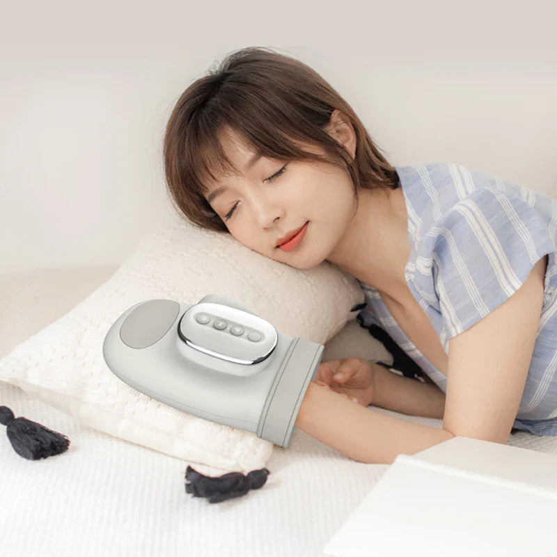 Electric Hand Massager with Airbag Compression Grey β image 4