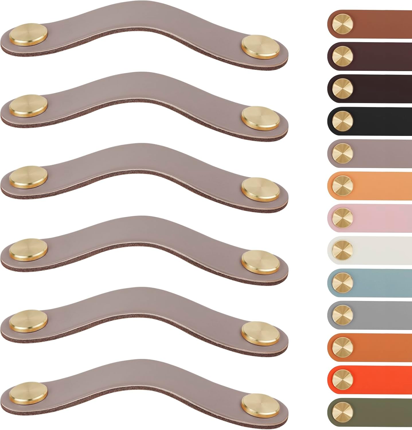 Leather Handles - Furniture Handles - Kitchen Handles - Door Handles - Cabinet Handles - Drawer Knobs - Furniture Hardware - Kitchen Hardware - Handles