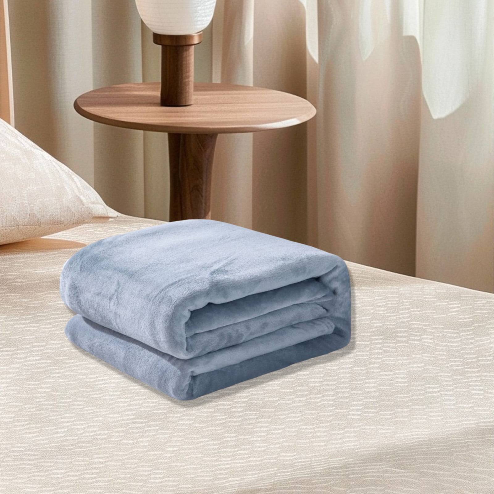 Fleece Throw Blanket, Soft Plush Flannel Microfiber Couch and Bed Blanket for Sofa, Home and Winter Comfort, 150x200CM — image 6