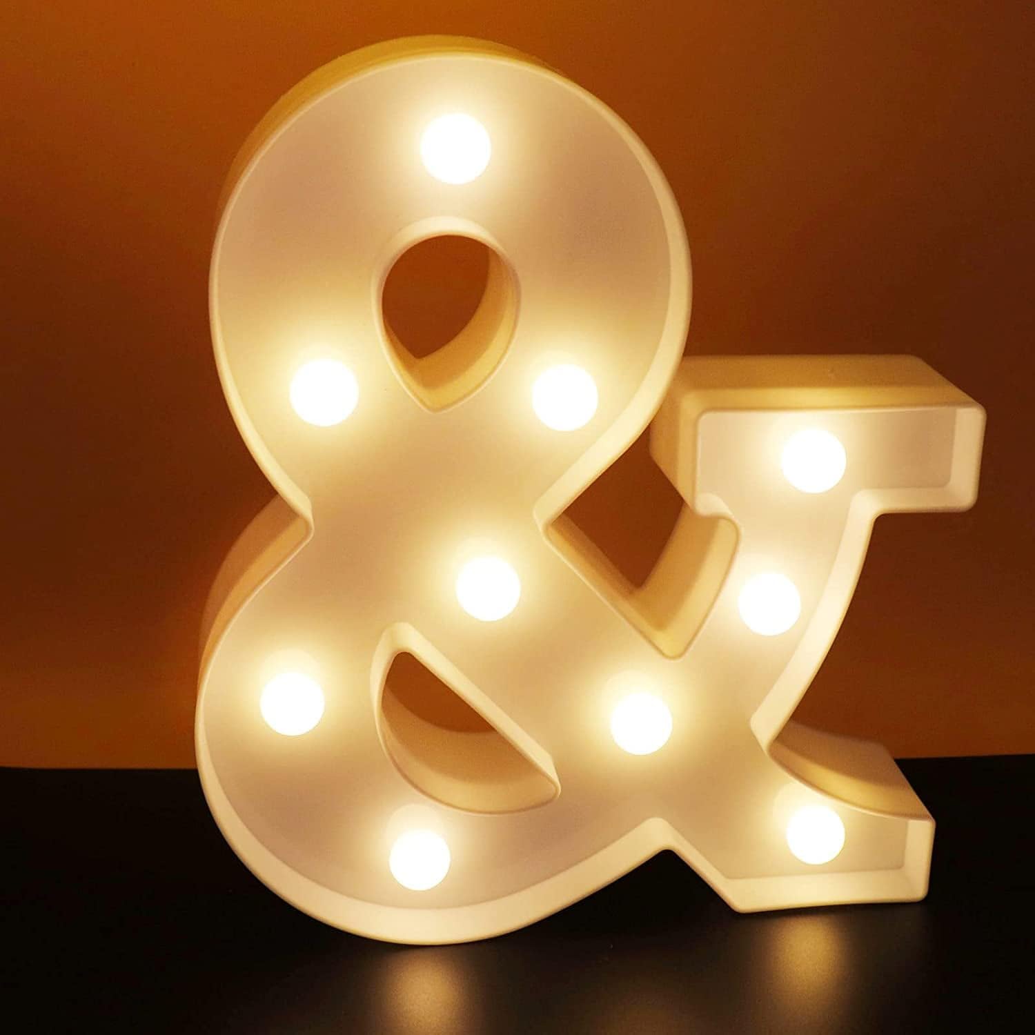 A - Z LED Letter Lights Alphabet Light Up Sign Battery Operated Night Lights for Home Party Wedding Christmas Decoration โ image 3