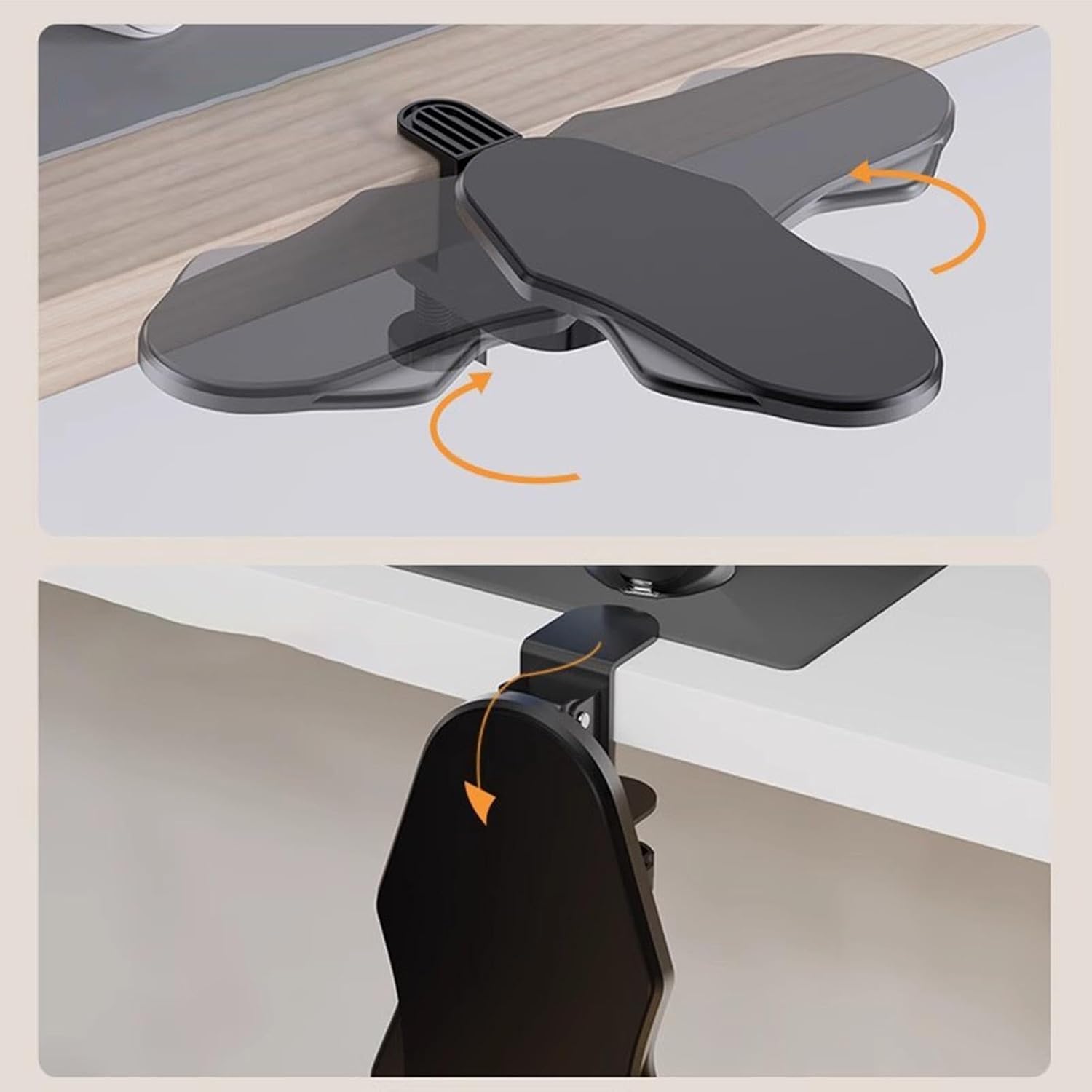 Computer Armrest for Desk, Ergonomic Elbow Support for Home Folding Rotating Model — image 5