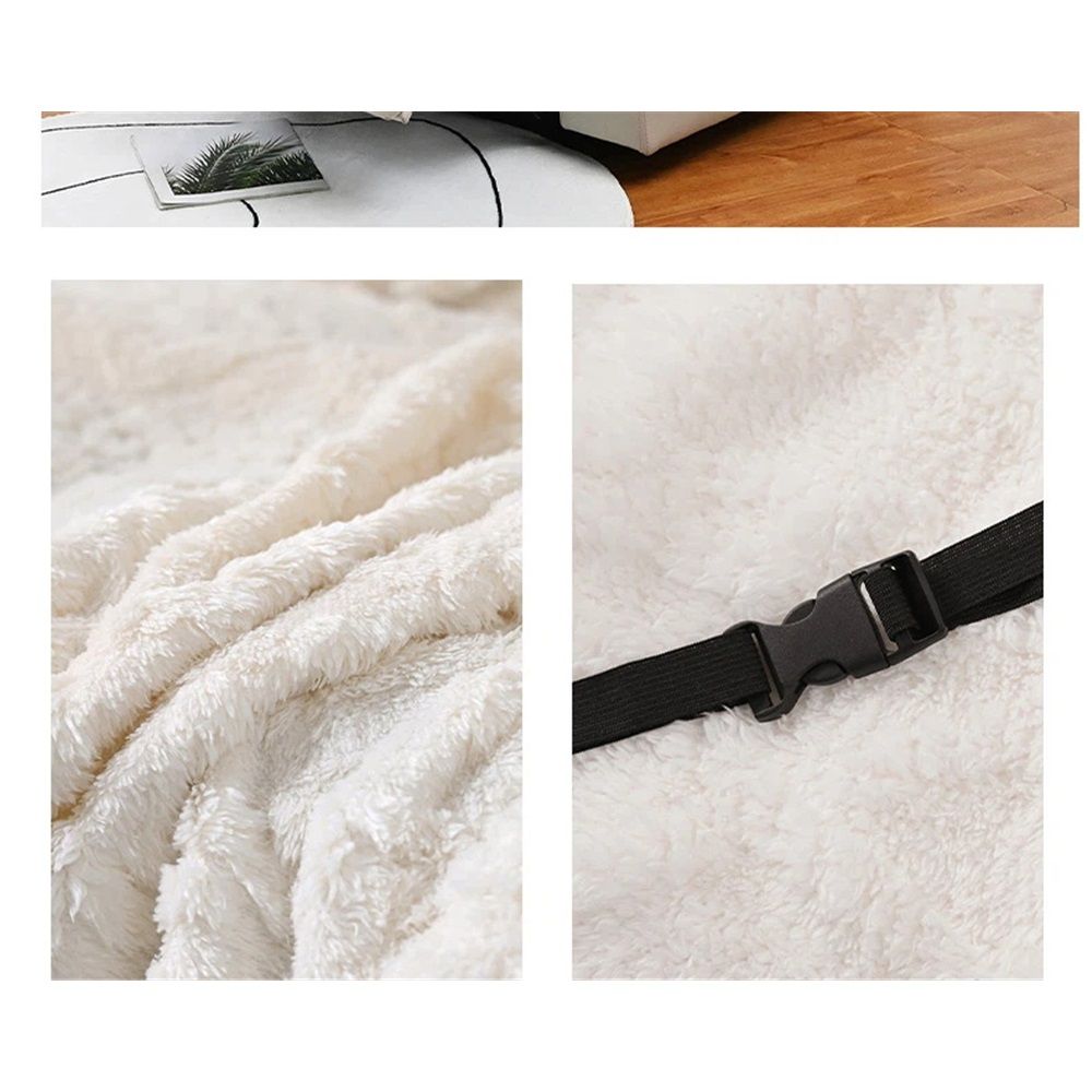 Recliner Cover for Lazy Boy Recliner Chair Covers,21.7Inches Washable Quilted Recliner Chair Covers,White Furniture Protector for Pets/Kids — image 4