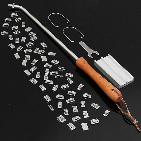 Printed Barbecue Wooden Handle Stamp Barbecue Meat DIY Steak — image 5