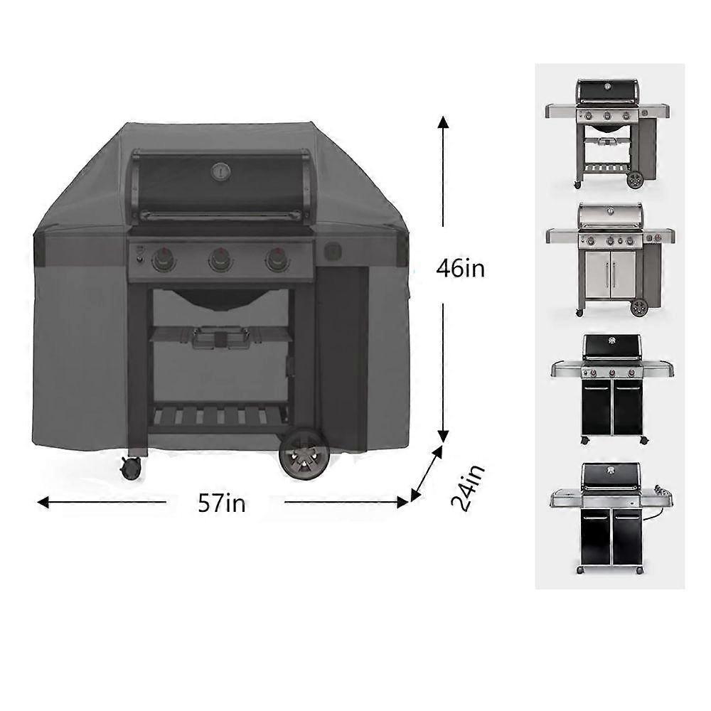 Grill Cover Compatible with Weber Genesis II/300 Series - 145cm Waterproof — image 2