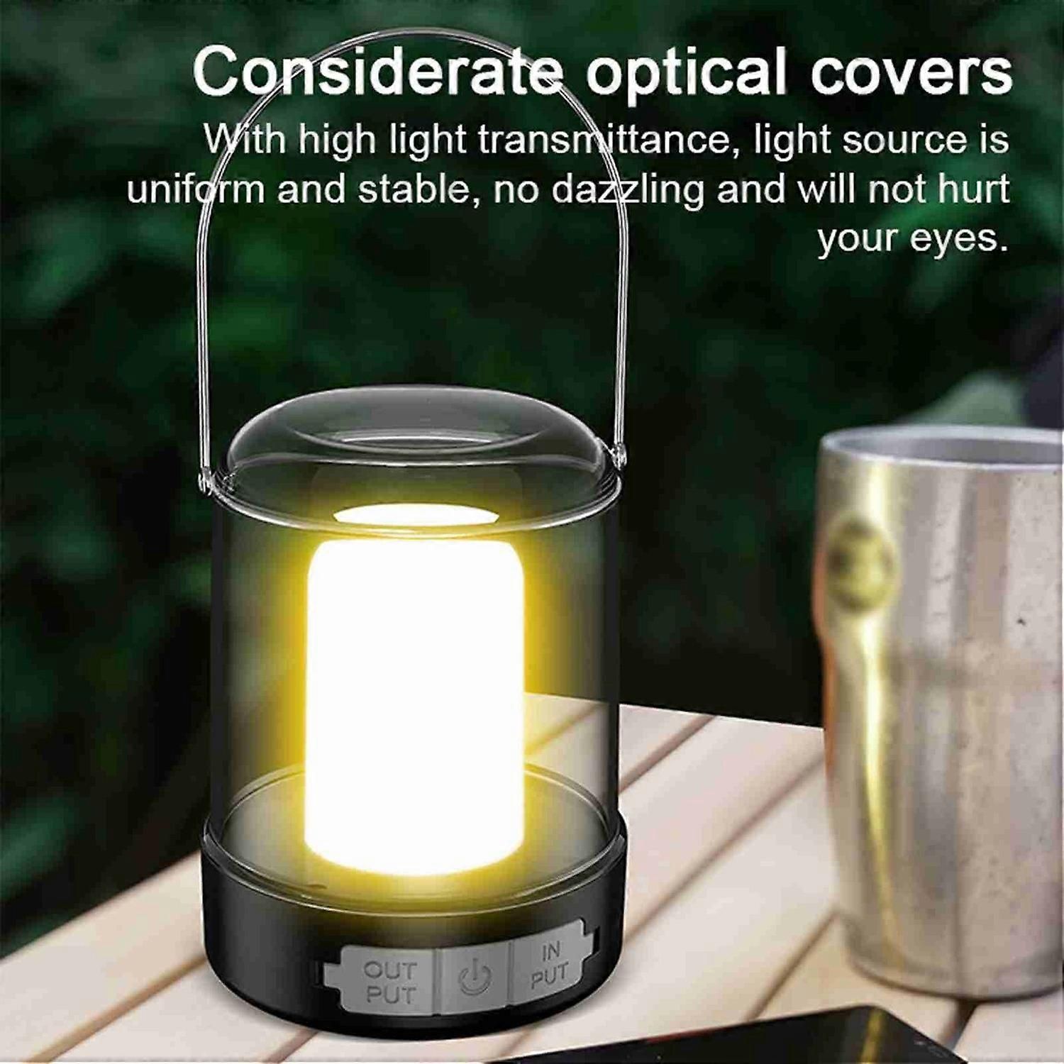Portable Camping Light Multifunctional Outdoor Night Lights Type-C Charging and USB Output Interface — image 3
