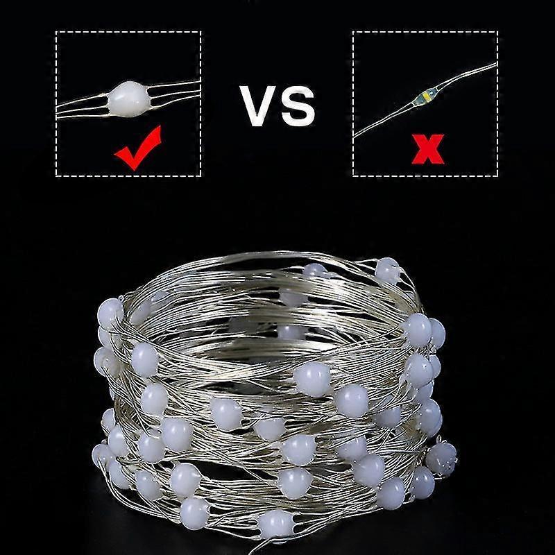 33ft 100 LED Color Changing USB String Lights with Remote, Twinkle Fairy โ image 4
