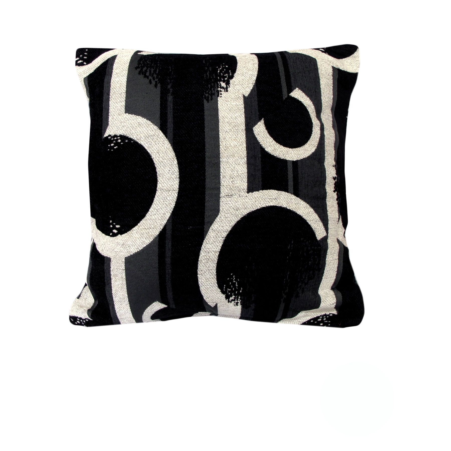 Rapee Labyrinth Texture Cushion Cover - White 45 × 45 cm