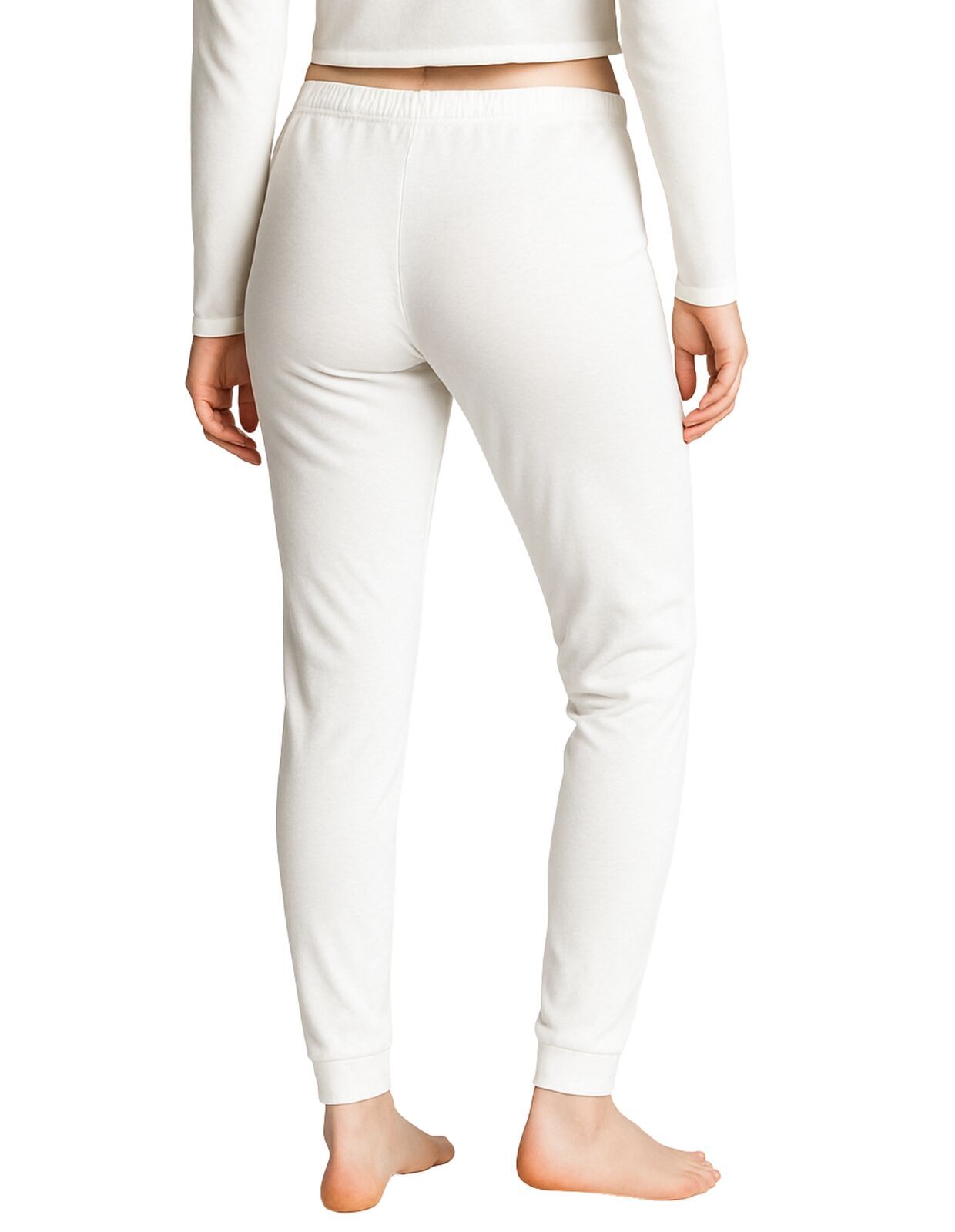 Womens Merino Wool Long Janes Thermal Underwear Layer Thermals Leggings Pants - Beige — image 4