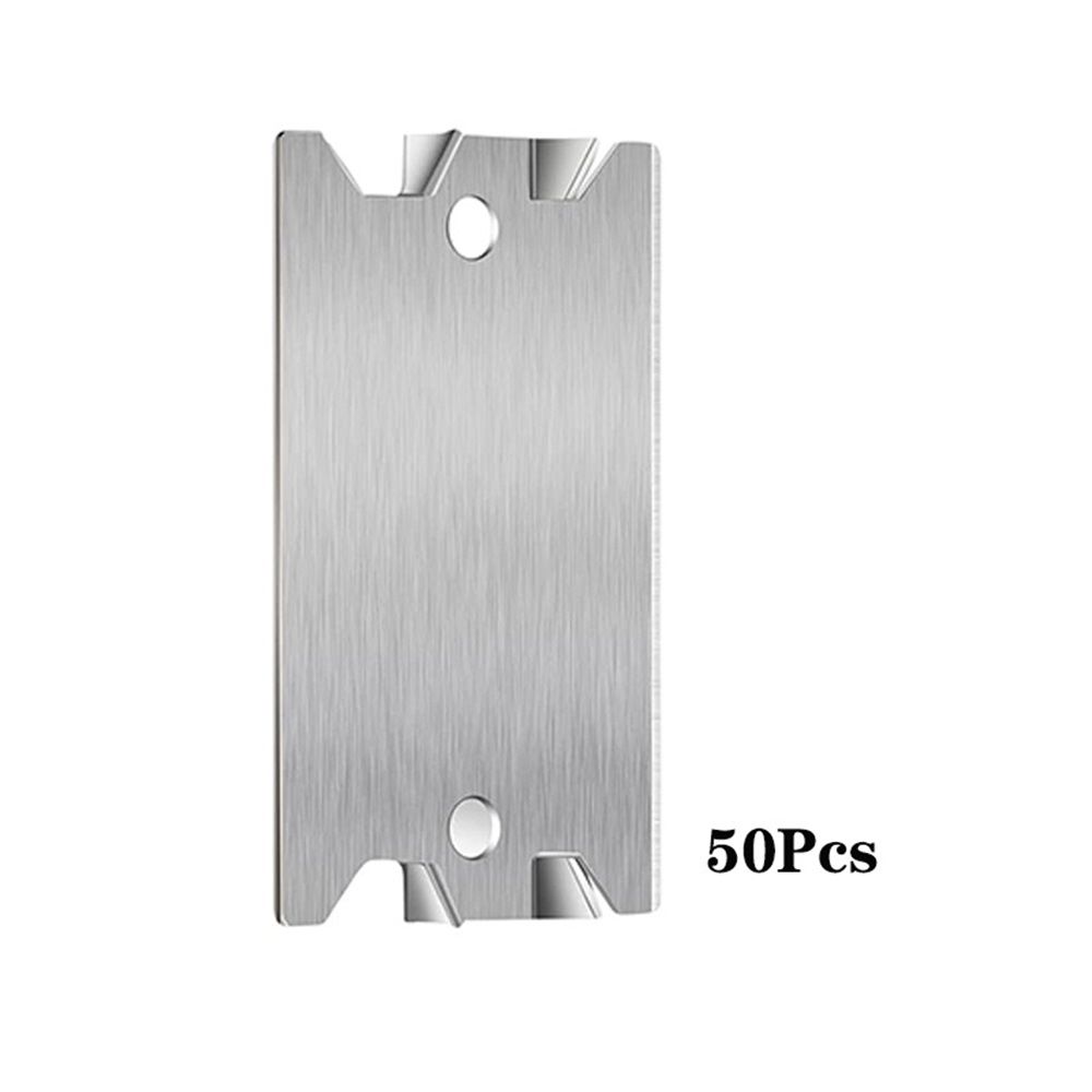 50 Pcs Nail Plates for Wood Studs, 1.5" x 2.5" Cable Wire Protector with Pointed Prongs, Steel Safety Plates, Anti Nail Protection for Protects Plumbing and — image 2