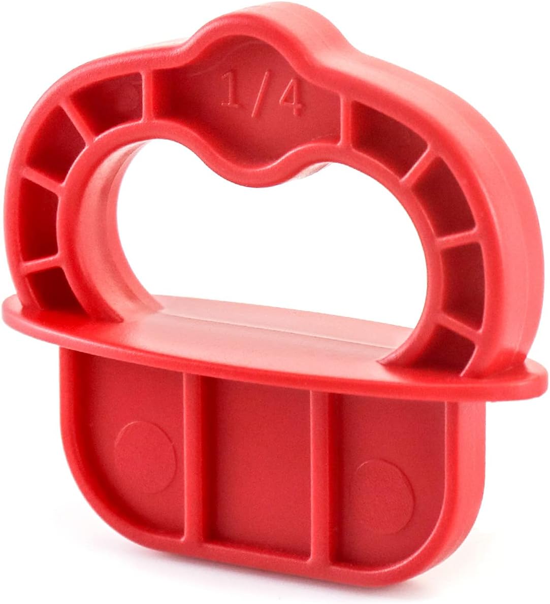 Deck Board Jig, 12 Pcs 1/4" Gap Deck Board Spacer Rings for Pressure Treated, Composite, PVC, Plank — image 2