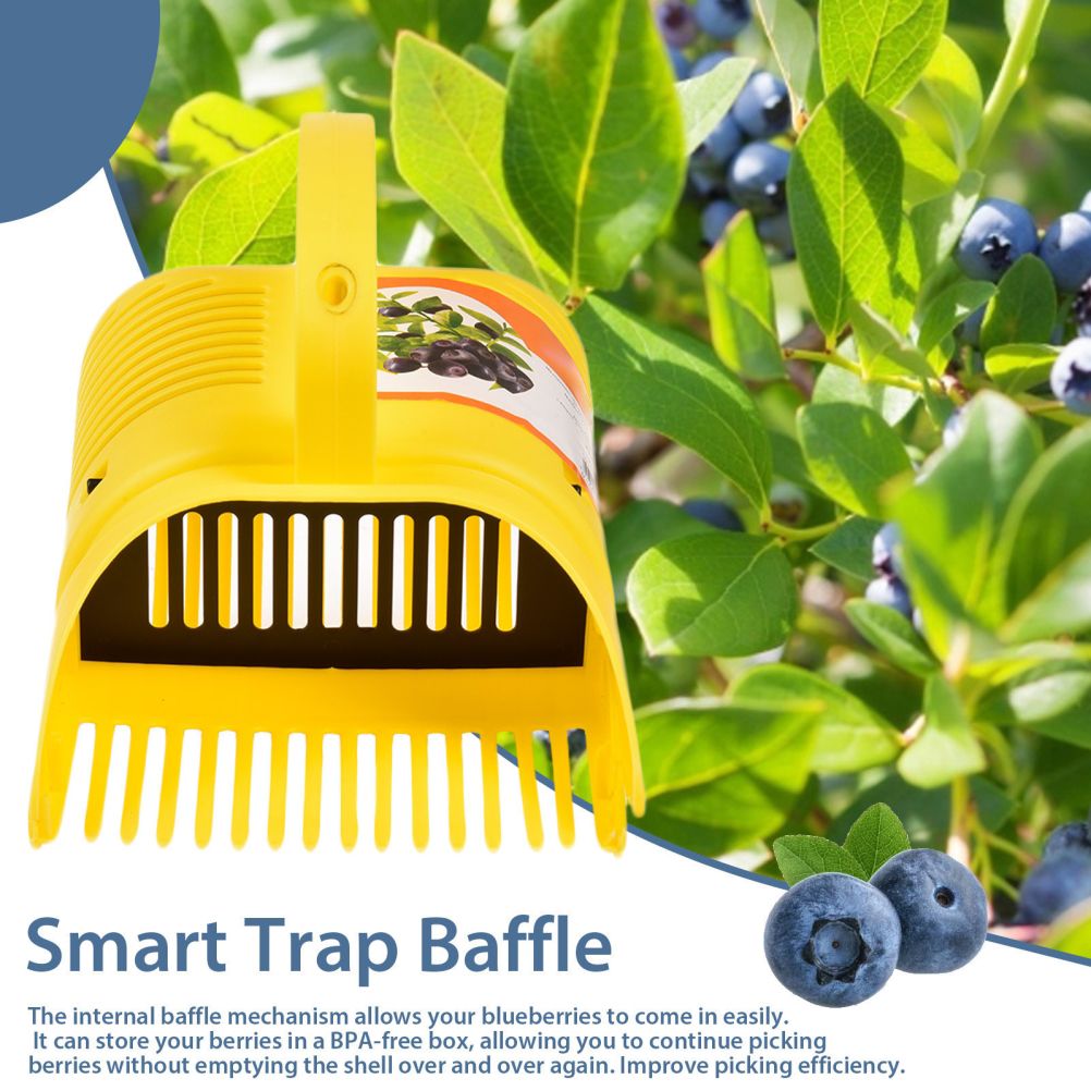 Blueberry Picker Plastic Berry Picker Tool Blueberry Rakes Harvester for Blueberries Lingonberries Huckleberries โ image 4