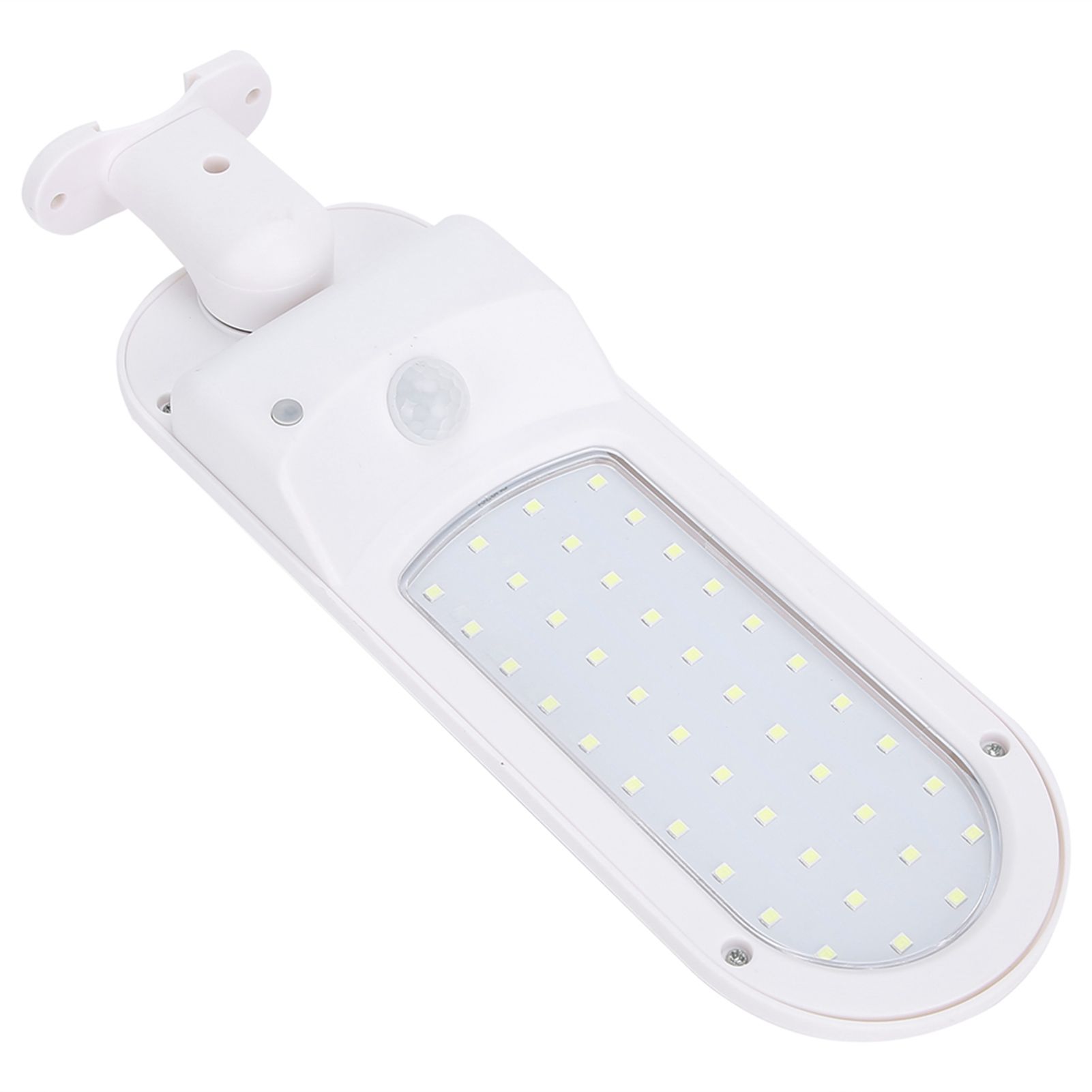 Outdoor LED Solar Light Garden Human Body Induction Wall Lamp IP65 Waterproof White — image 6