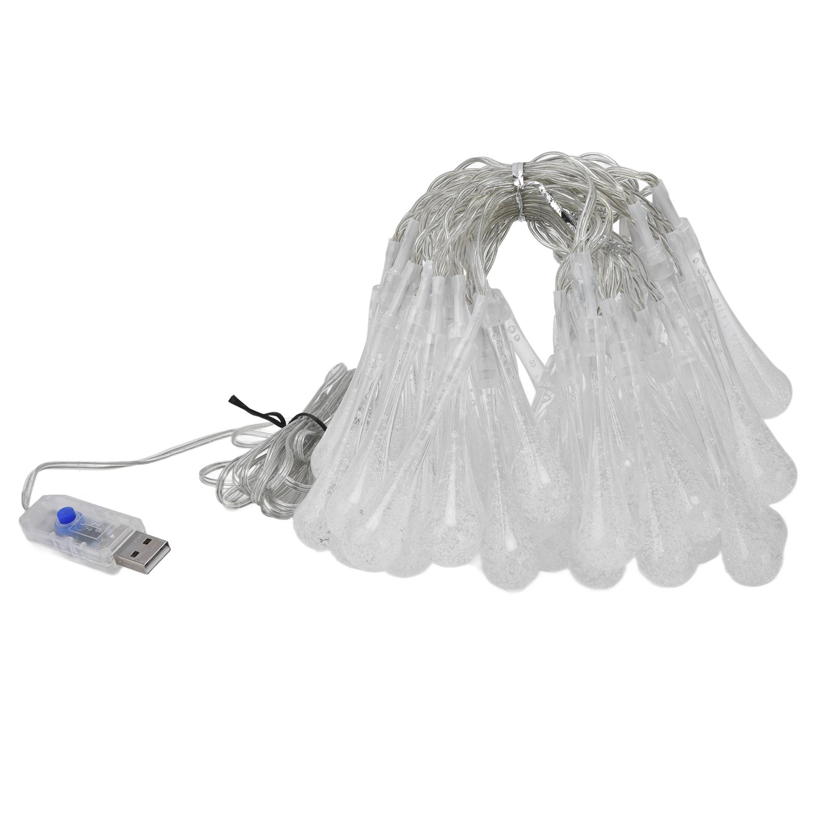 50LED String Lights Waterproof 16 Color RGB String Lamp with 8 Modes for Patio Garden Yard Decor USB Powered — image 2