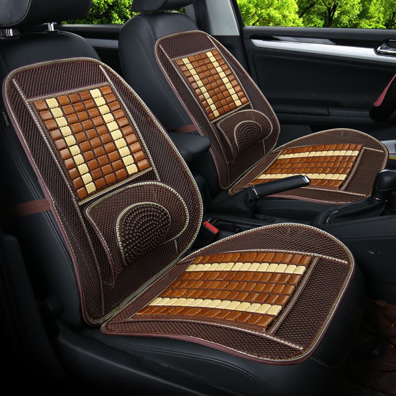 Yi Nirui Bamboo Car Seat Cushion Breathable Cooling Bamboo plate luxury vertical bar โ image 3