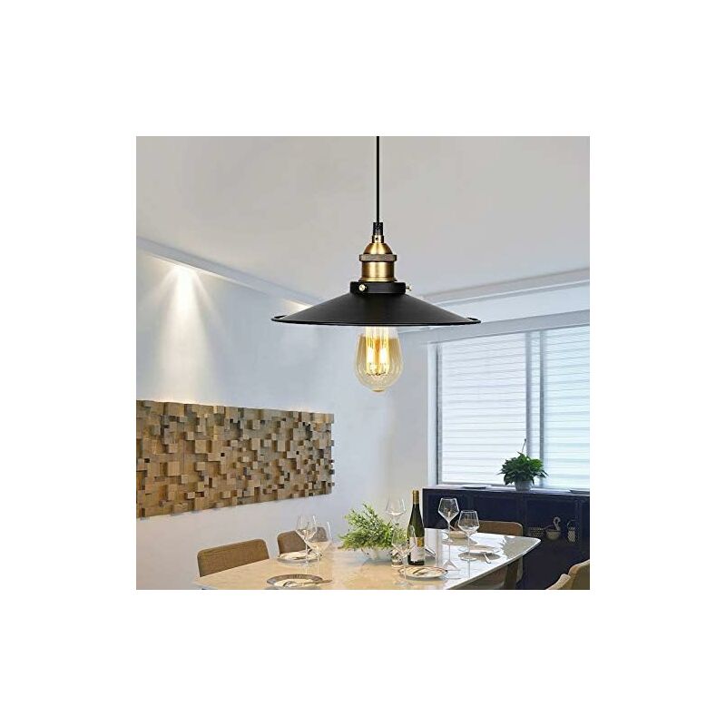 Industrial Vintage Edison Pendant Light Ceiling Lamp Retro Indoor Chandelier for Decoration E27 Metal Ceiling Light Elegant Pendant (Without Bulb) — image 3