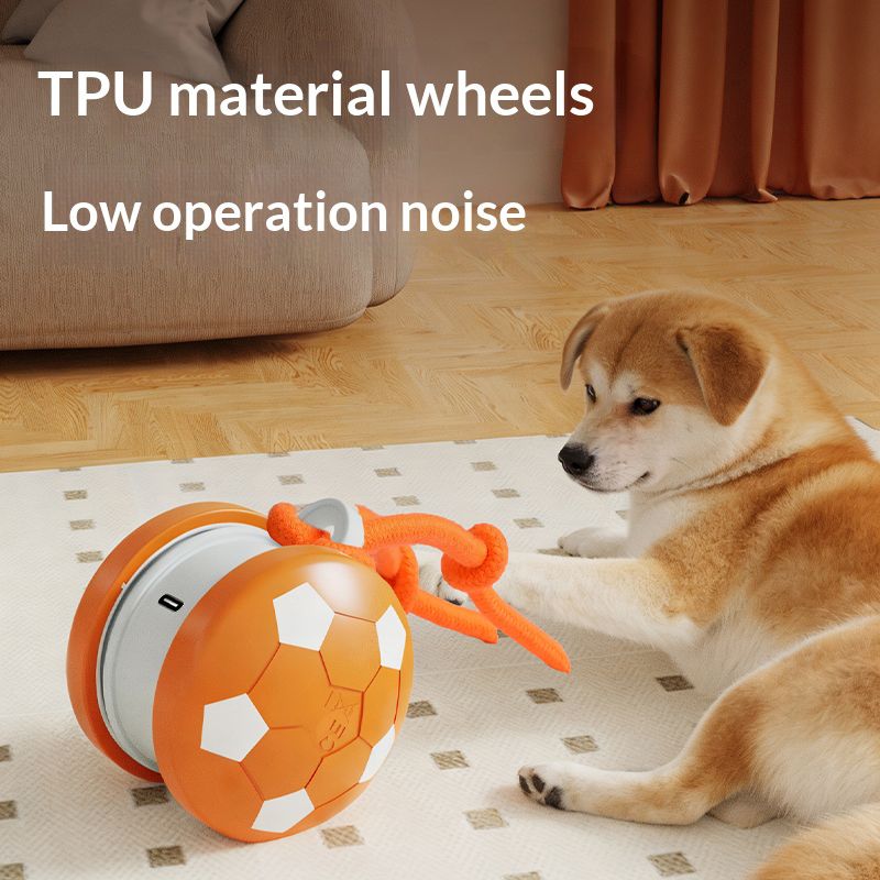 Smart Self-Rolling Pet Toy, Durable Chew Ball for Cats and Dogs to Keep Themselves Entertained - Blue — image 6