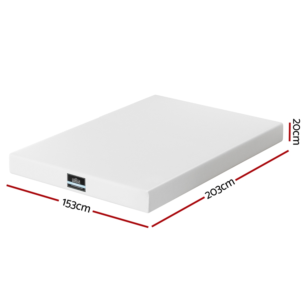 Giselle 20cm Memory Foam Mattress Green Tea Queen — image 2