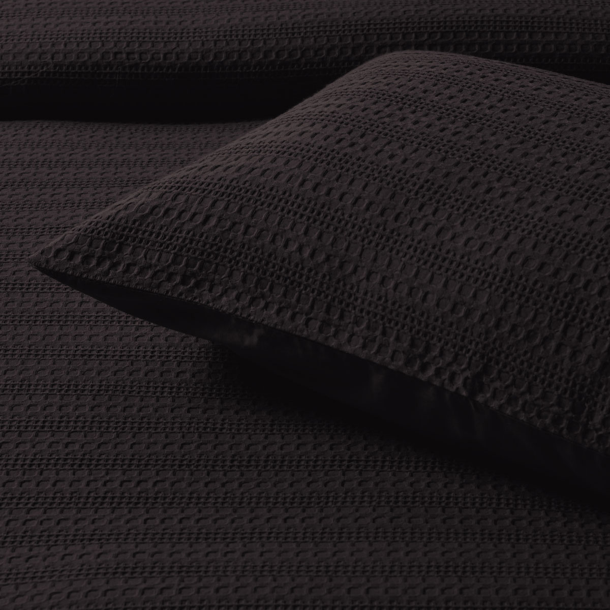 Bianca Kahlani Chocolate Waffle Quilt Cover Set Single β image 4