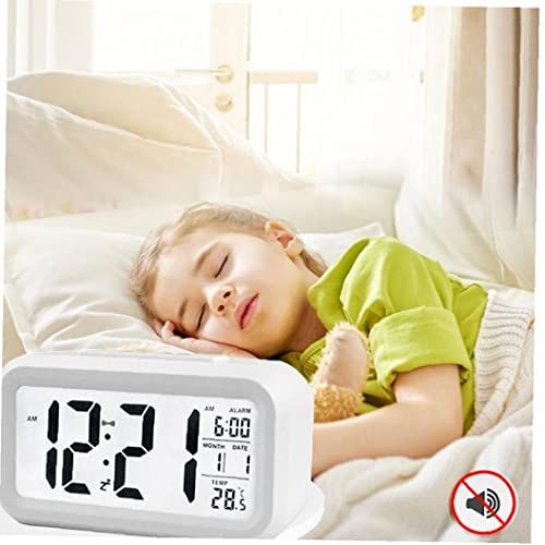 LED Digital Alarm Clock Backlight Snooze Mute Calendar Desktop Electronic Bcaklight Table Clocks Desktop Clock โ image 4
