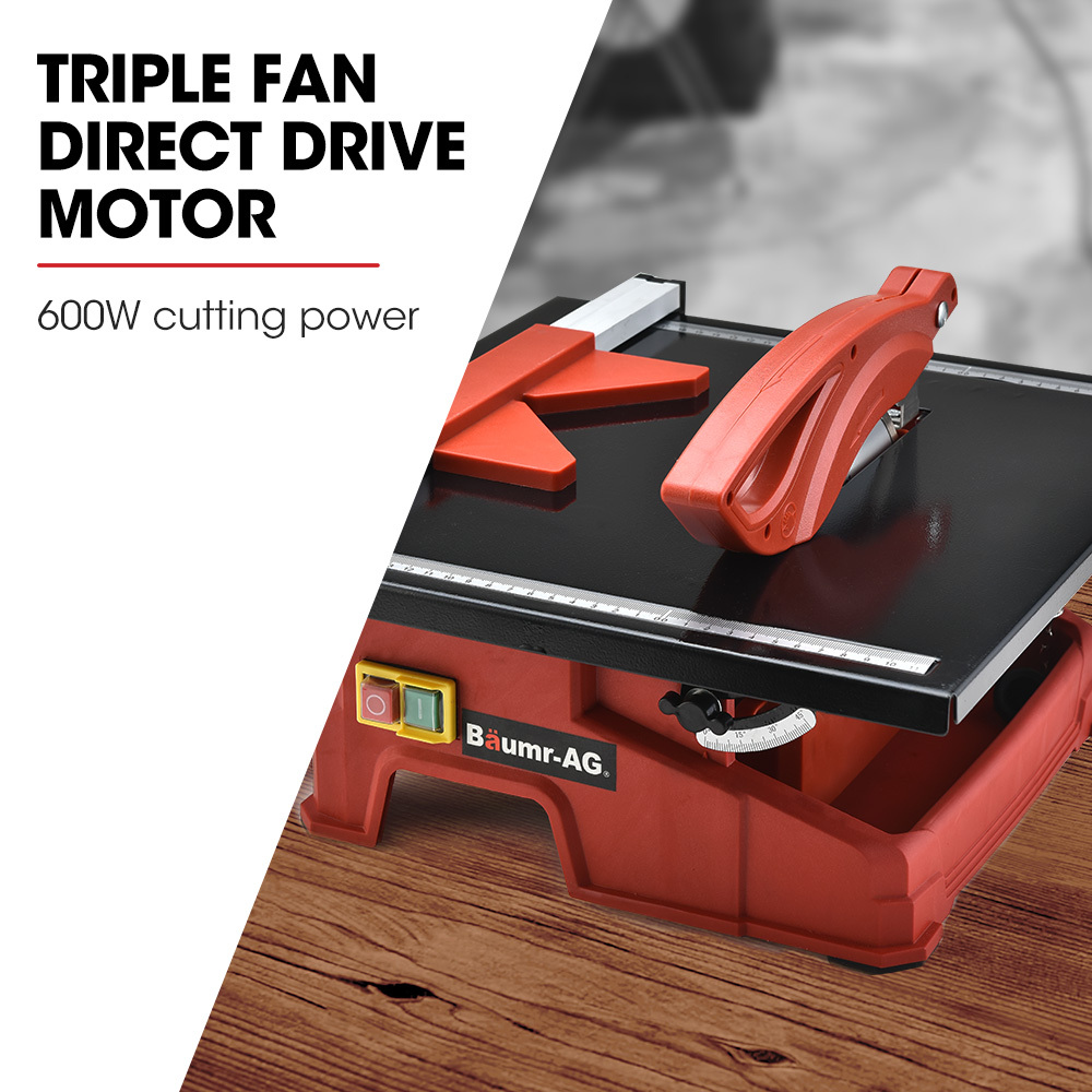 BAUMR-AG 600W Electric Tile Saw Cutter with 180mm (7") Blade โ image 2