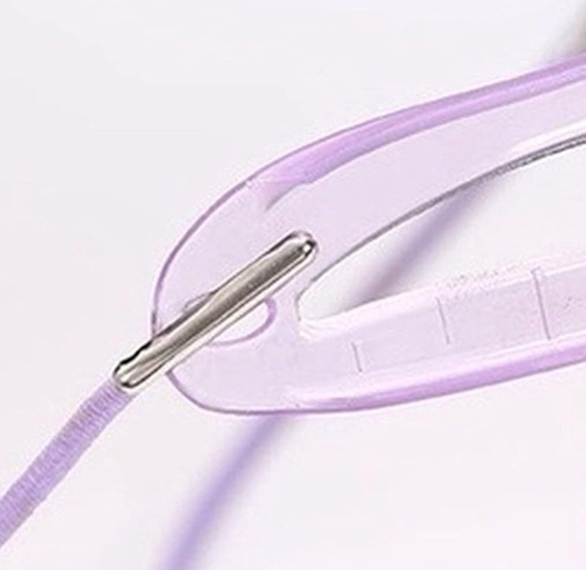 8 pieces - 8in1 Eyebrow stencil - eyebrow template - eyebrow stamp - make-up aid - purple - plastic - Practical — image 3