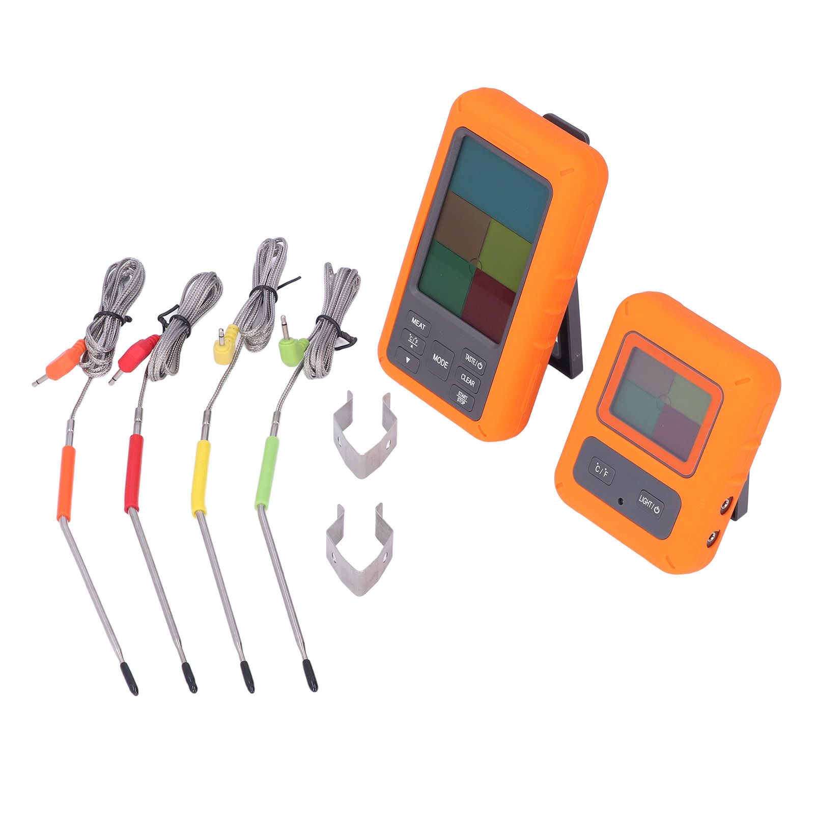 Wireless Meat Thermometer Digital BBQ Thermometer with 4 Probes for Kitchen Cooking Oven Grilling Smoking — image 6