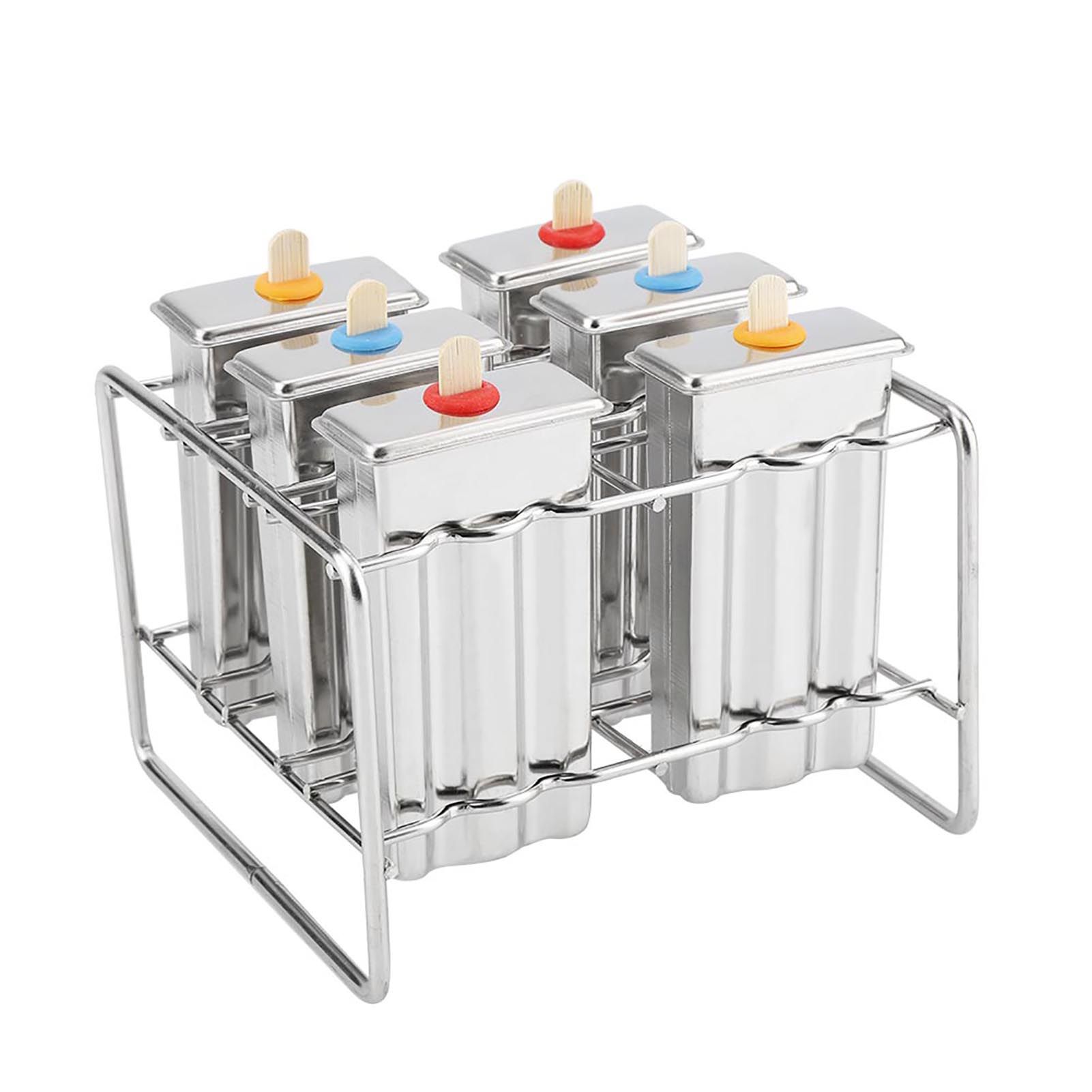 Stainless Steel Molds Ice Cream Industrial Home Kitchen DIY Ice Pop Mould Maker Tool(1#) โ image 2