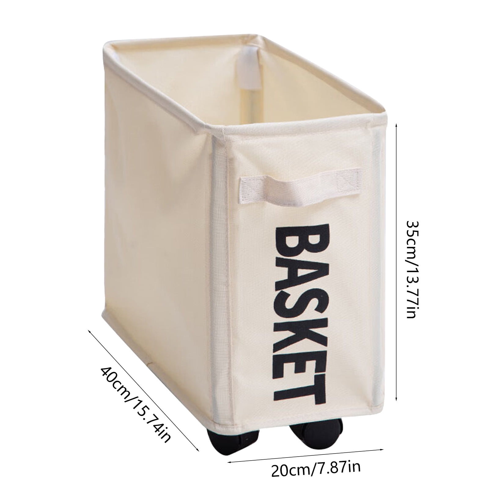Laundry Baskets with Wheels and Handle, Collapsible Laundry Baskets, Clothes Laundry Basket with Removable Wash Bags for College Dorm, Rolling Laundry Hamper โ image 3