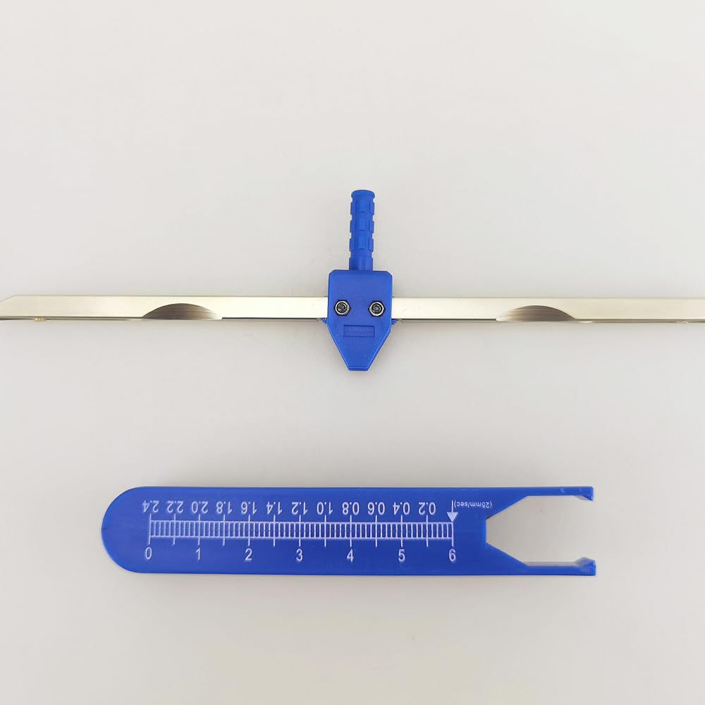 Calipers Nursing or Doctor Caliper Divider for Measuring Drafting Electrocardiographs with Ruler (Blue) โ image 5
