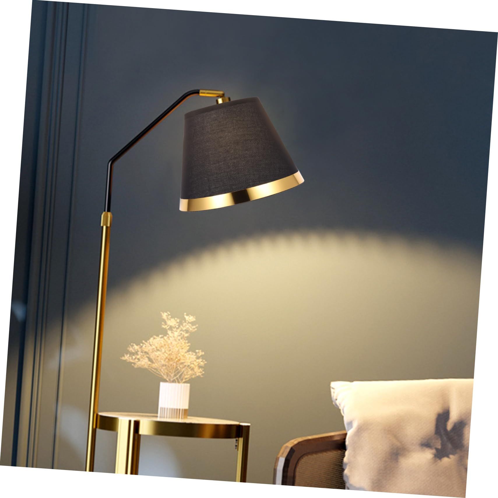 Fabric Lampshade Removable Lampshade Cloth Lamp Shade Linen Lampshade for Floor Lamp Lampshade Lamp — image 2