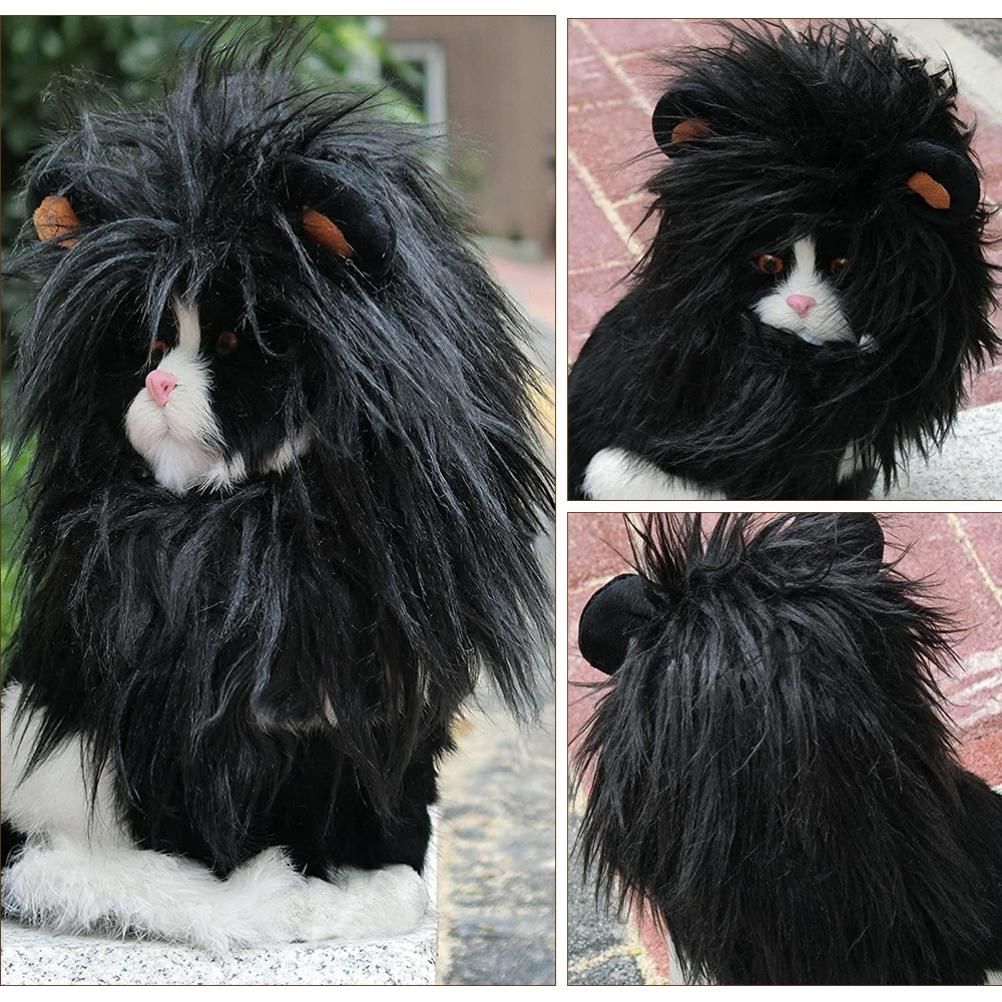 Pet Wig for Dog Cat Hair Headgear Cosplay Costume for Christmas Halloween Party โ image 6