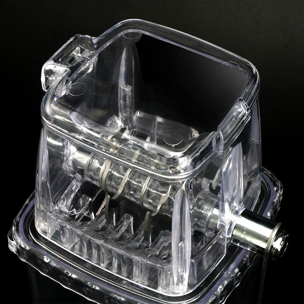Manual Ice Crusher Portable Hand Crank Manual Household Ice Shaver Machine Kitchen Tool โ image 6