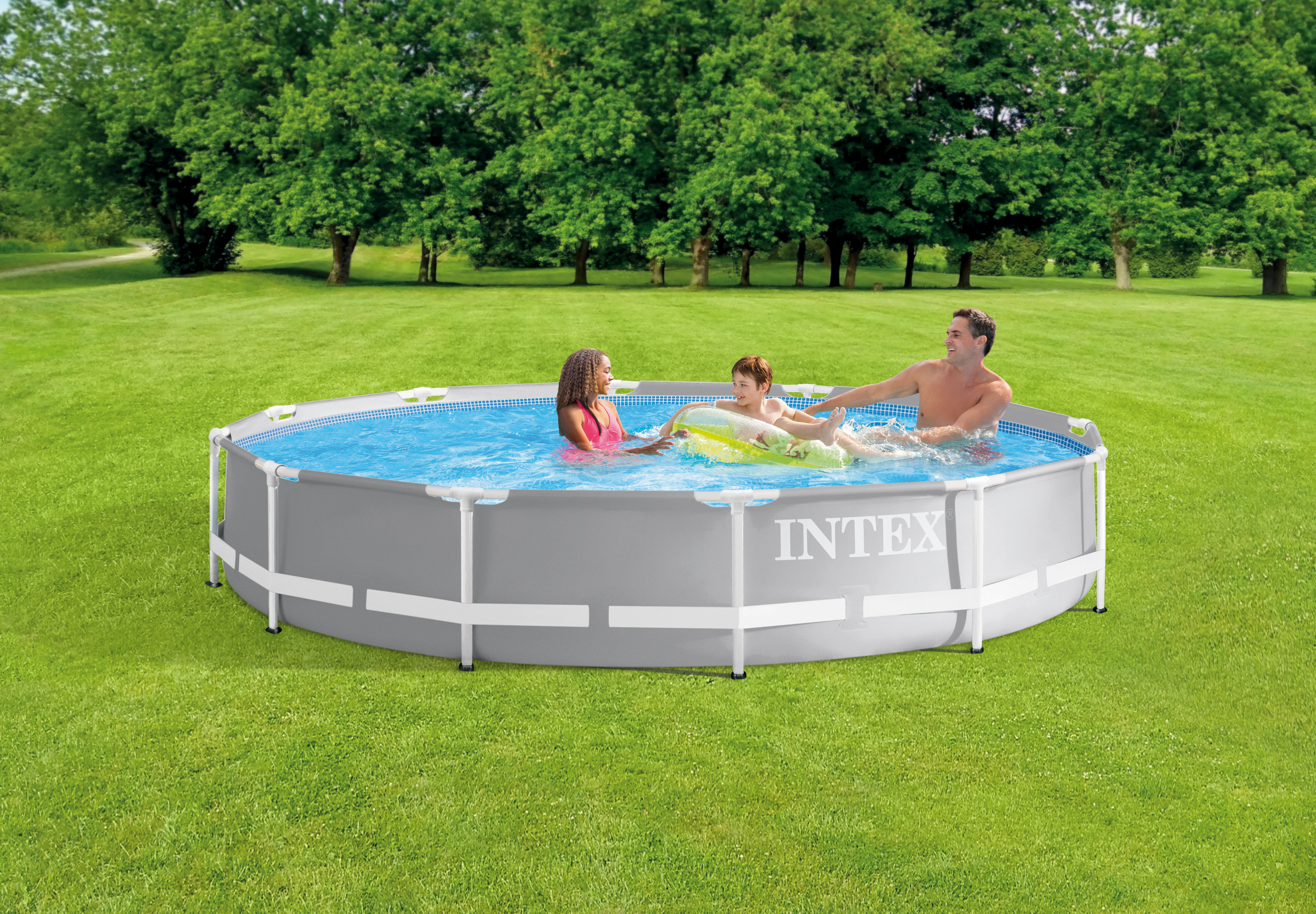 Intex PRISM 12' Metal Frame Above Ground Pool - 366cm x 76cm 26712 — image 3