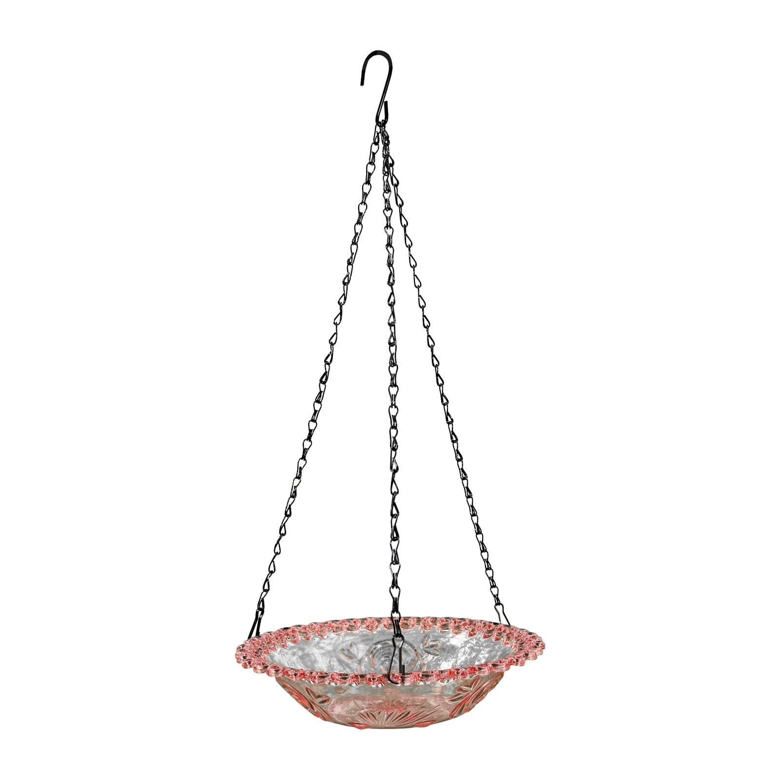 Bird Feeders for Outdoors Hanging Bird Feeder Wild Birds Feeder, Birdfeeders Outside Hanging, Wild Small Large Bowl Feeders for Garden (Diameter 15.7", Hight — image 2