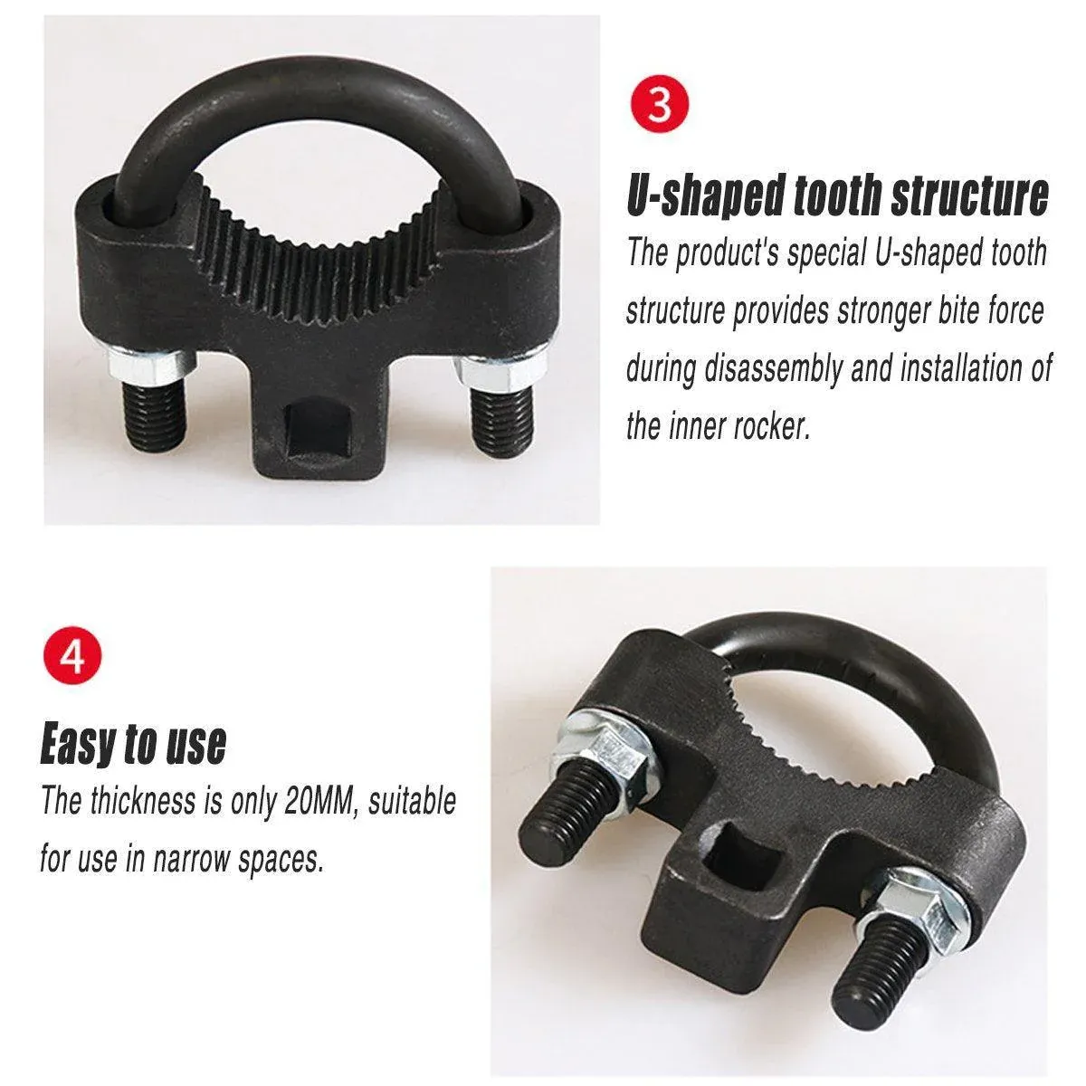3/8 Inch Internal Rod Tool for Vehicle Chassis Rocker Installation and Removal β image 5