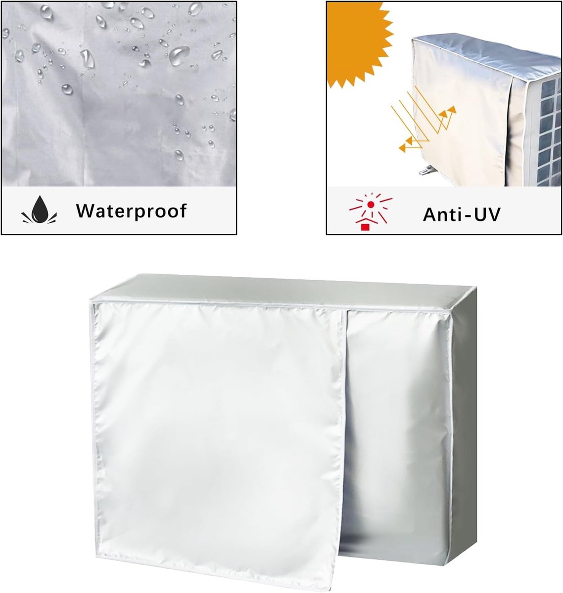 Air Conditioner Cover - Air Conditioner Cover Outdoor Unit - Outdoor Winter Cover - Dustproof - Frost-Resistant - Air Conditioning Covers - Air Conditioner — image 5