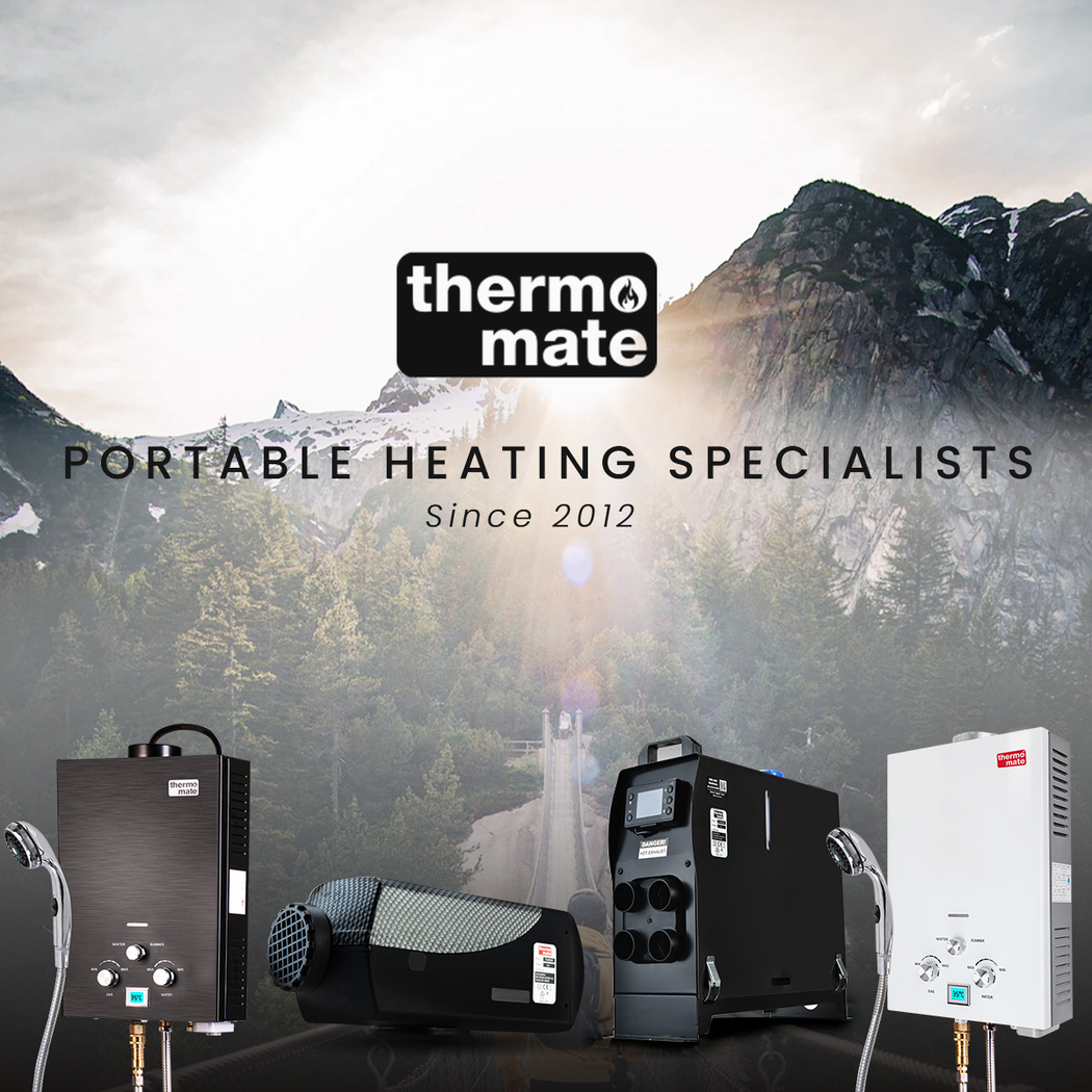 Thermomate Diesel Heater 12V 5kW Caravan Tank Remote Camper Trailer Van Air Motorhome RV Parking — image 3