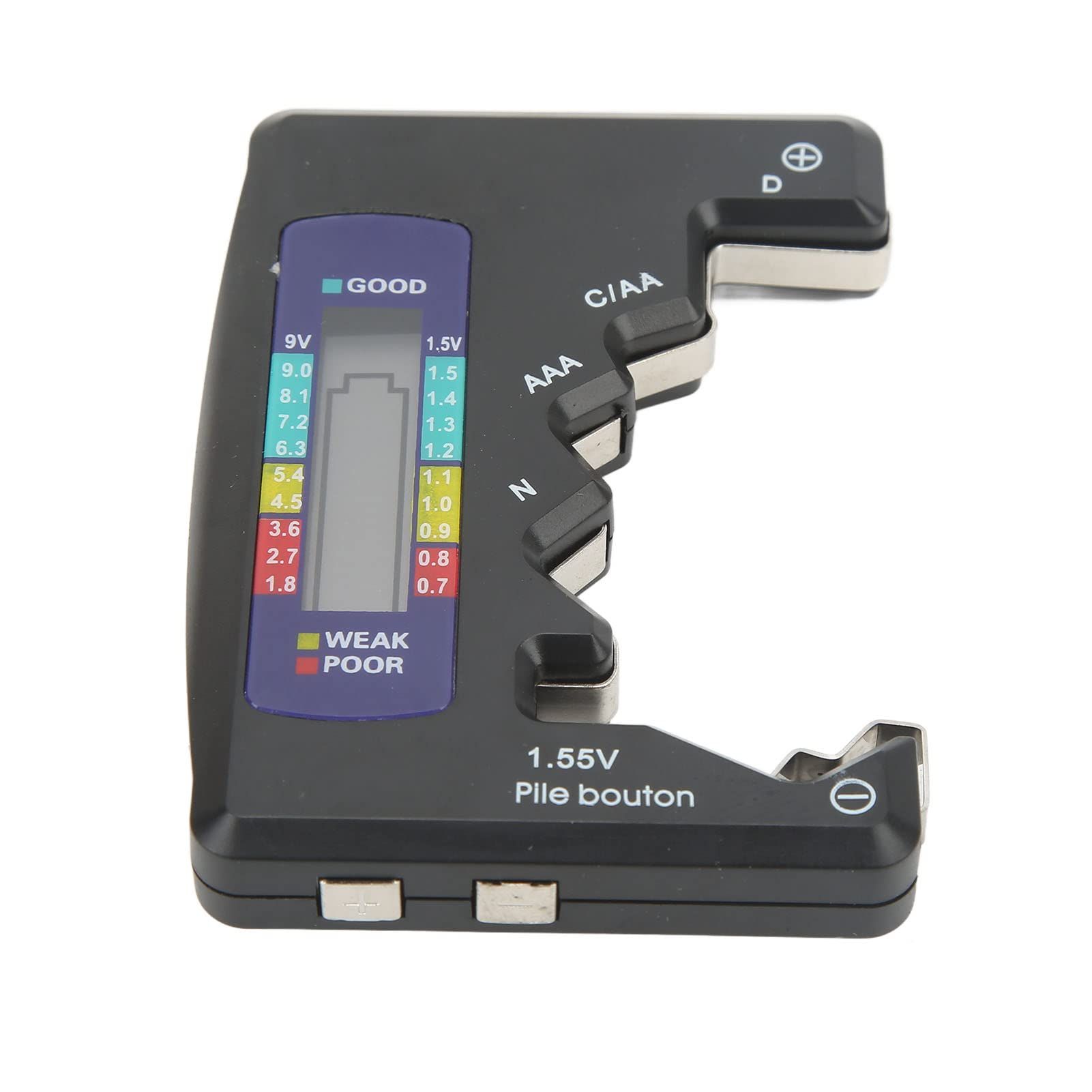 The digital universal battery tester is suitable for battery inspection of all batteries, with LED display and digital display for โ image 5