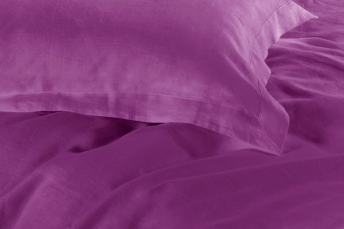 1000TC Tailored Double Size Purple Duvet Quilt Cover Set โ image 3
