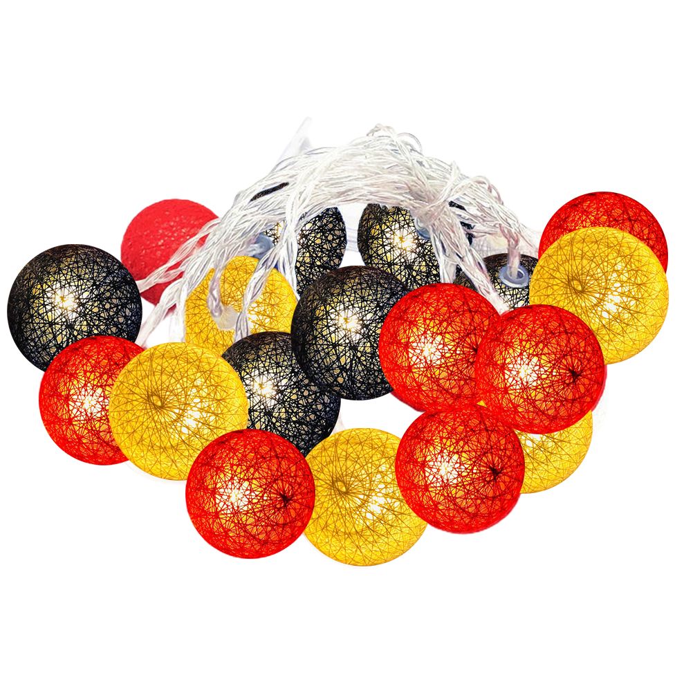 4th of July Decoration Lights 3 Meter 20 LED Independence Day String Lights with Red White Blue Balls Patriotic Patio Light for Patio Party Holiday Decor โ image 3