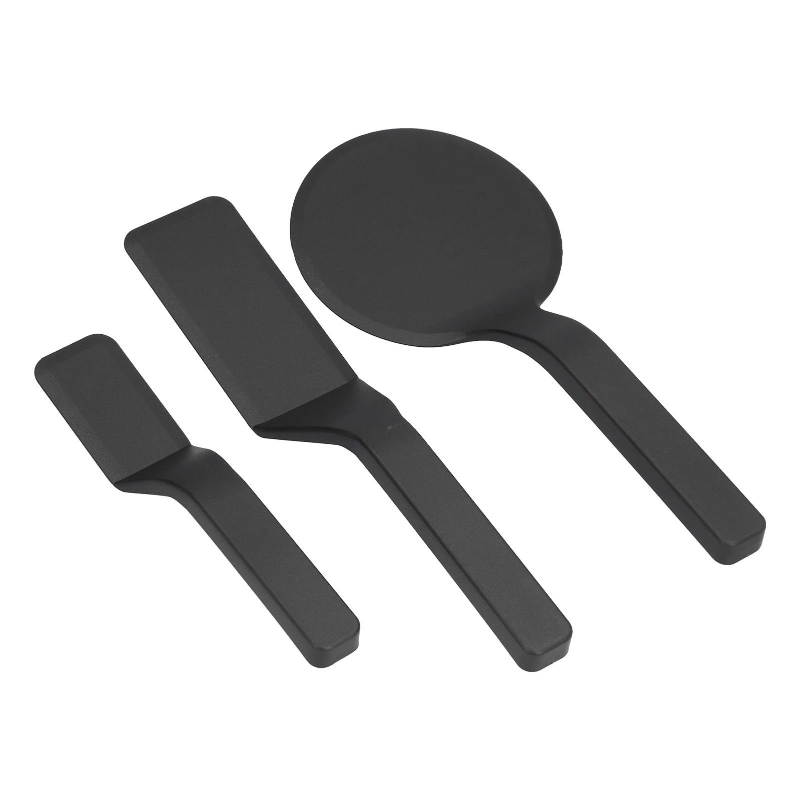 3Pcs Spatula Set Nylon Scraper with Beveled Edge Kitchen Utensils For Frying Egg Bread Muffins โ image 4