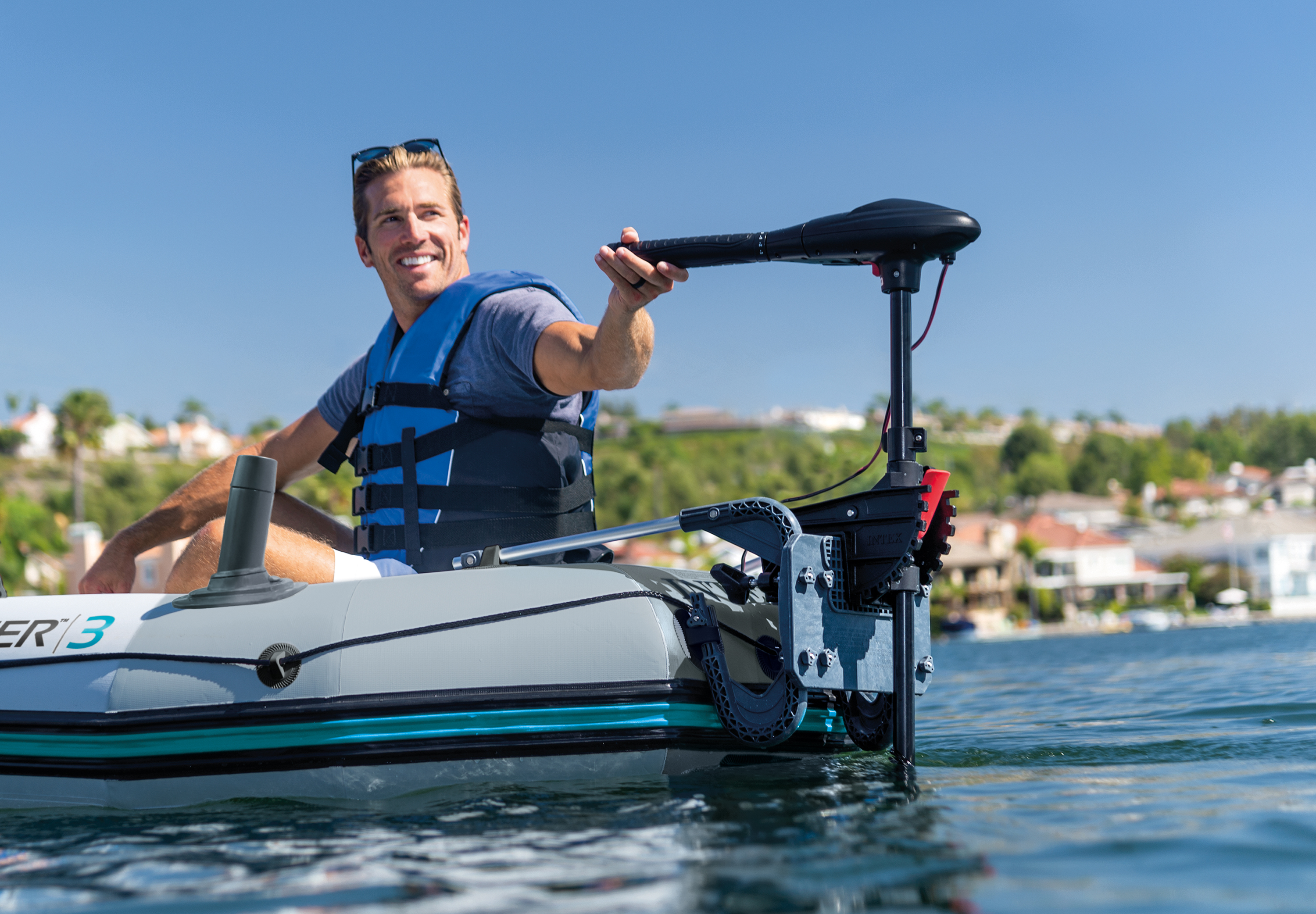 Intex Electric Trolling Transom Motor 68631 — image 4