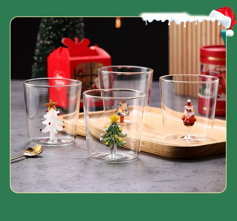 3D cartoon glass cups, high borosilicate glass, novelty drinkware, cold beverage glasses, cute glass tumblers, Australian home decor, gift ideas for juice — image 4