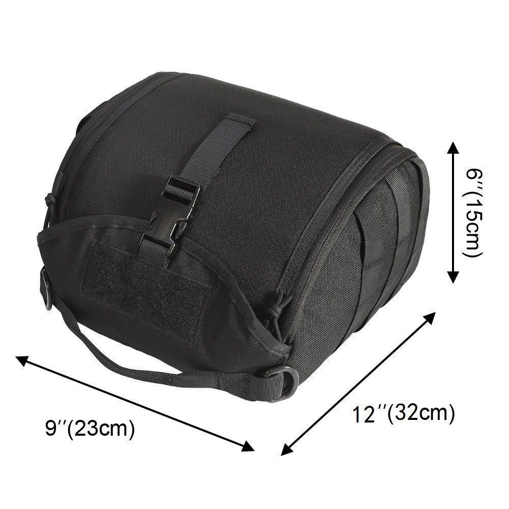 Portable Outdoor Adventure Storage Pouch Black, Quick-Access Pocket For Outdoor Essentials — image 2