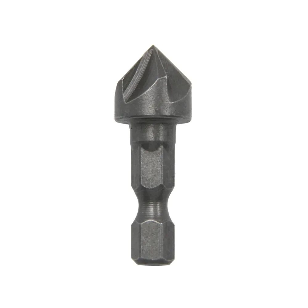 Six blade chamfering tool, hexagonal handle chamfering knife, woodworking specific hole opener, quick guide chamfering knife — image 5